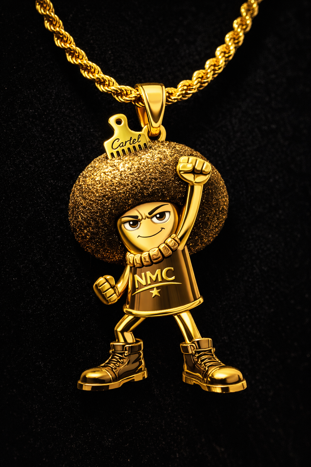 NMC Mascot Gold Pendant